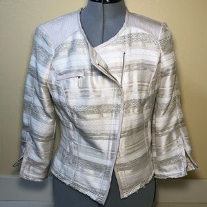 White House Black Market light jacket